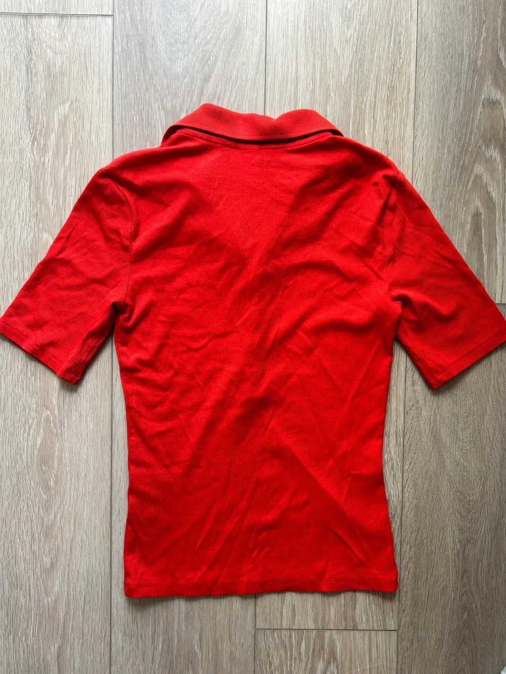 H&M Ribbed Polo Shirt - Picture 3 of 7